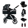 Imagem da oferta Carrinho Travel System Kansas Silver Preto