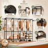 Imagem da oferta Guarda Roupa Dobravel Closet Aberto Organizador De Roupas Desmontavel E Arara Organiza