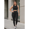Imagem da oferta Conjunto Blackout Zero Transparência Legging E Cropped Suple Preto G