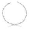 Imagem da oferta Pulseira Prata 925 Italiana Maciça 4mm 3x1 Masculina
