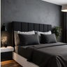 Imagem da oferta Cabeceira Para Cama Casal Box Estofada C 7un Varias Cores Preto