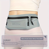 Imagem da oferta Bolsa de Cintura Impermeável e Fina para Celular Cinto Invisível para Corrida Maratona Fitness e Atividades ao Ar L