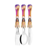 Imagem da oferta SIMONAGGIO Jogo de Talheres Infantil Disney Kids Princesas 3 Peças