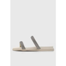 Imagem da oferta Rasteira Aberta Beira Rio Tiras Brilhantes Off-White