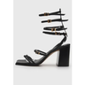Imagem da oferta Sandália Gladiadora Santa Lolla Fivelas Preta