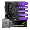 Imagem da oferta Kit Upgrade Gamer Amd Ryzen 5 5500 + A520m + 16GB Ddr4 Cor Preto