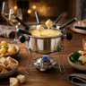 Imagem da oferta Kit Fondue 10 Peças Inox para 6 Pessoas