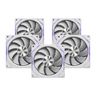 Imagem da oferta Kit 5 Ventoinhas Pichau Ventus Nx, Argb, 5x120mm, Branco, Pch-Vtnx5-Wh01