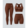 Imagem da oferta Kit Conjunto Feminino Fitness Top Nadador + Legging + Short
