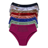 Imagem da oferta Kit 5 Calcinha Feminina Cintura Alta Cós Alto Conforto