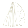 Imagem da oferta Abraçadeira Nylon 2.5x100mm Branca 100un Eda