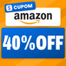 Imagem da oferta Cupom Amazon: 40% OFF limitado a R$ 300