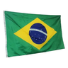 Imagem da oferta Bandeira do Brasil 1,50x0,90cm Poliéster Dupla Face para Bastão