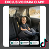 Imagem da oferta Cadeirinha infantil para carro Litet Mass 0-36kg Preta - BB456