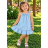 Imagem da oferta Vestido Infantil Com Alcinha E Babado