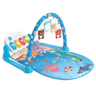 Imagem da oferta Tapete de Atividades Musical com Piano e Arco de Brinquedos Interativos para Bebê (Azul)