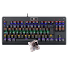 Imagem da oferta Teclado Mecânico Redragon Dark Avenger Preto Iluminação Rainbow Switch Marrom K568R