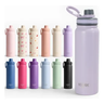 Imagem da oferta Garrafa Térmica 800ml Inox Fitness Academia Haddra