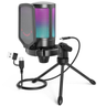 Imagem da oferta FIFINE A6V Microfone USB Para Jogos Para PS5 PC Para Twitch Podcasts