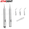 Imagem da oferta Raspador de ar ultrassônico dental com 3 pontas limpeza dos dentes 24 furos peça de mão limpador de dentes