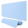Imagem da oferta Mouse Pad Gamer 60x30cm Impermeável Antiderrapante Azul Claro | Bordas Costuradas, Ideal para Setup Gamer