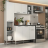 Imagem da oferta Armário De Cozinha Compacta Smart Multimóveis Mp2220 Cor Branco