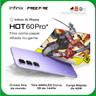 Imagem da oferta Smartphone Infinix Hot 60 Pro+ 4G 256GB Até 16GB RAM MediaTek Helio G200 Tela Curva 3D 144 Hz Bateria 5160mAh NFC