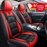 Imagem da oferta Capa De Assento Universal De Couro PU Premium Para Carro 1 Peça Frontal Ou Conjunto Completo De Almofada Interior À