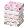 Imagem da oferta Fralda De Pano Estampada Comum 100% Algodão Kit Com 5