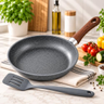 Imagem da oferta Frigideira Grande Cerâmica para Indução Cabo Madeira + Espátula de Silicone