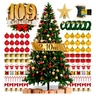 Imagem da oferta Árvore Natal Completa 210cm Grande Galhos Cheios Decorada