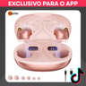 Imagem da oferta Basike Fone Bluetooth Esportivo com Gancho Auricular | 50H de Bateria ENC Graves Potentes e IPX5 | Ideal para Academia