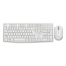 Imagem da oferta Combo Teclado E Mouse Sem Fio Viper Pro Creative Vo204 Branco Abnt2 Para Trabalho E Uso Diário
