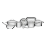 Imagem da oferta Jogo De Panelas Tramontina Inox Allegra 7 Peças + Pegador