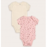 Imagem da oferta Kit Body Bebê 2 Peças Estampado - Multicor