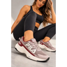Imagem da oferta Tênis Feminino Fila Recovery Original Esportivo Casual Bege Castanho Claromarsala Geométrico 36 Br