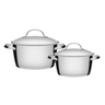 Imagem da oferta Jogo de panelas com fundo triplo 2 pecas, tramontina, 65660230, inox
