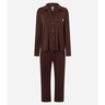 Imagem da oferta Pijama Longo Americano em Modal com Bolso Frontal e Pech Touch