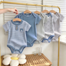 Imagem da oferta Conjunto de 5 peças de macacão para bebê (P ao G)
