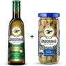 Imagem da oferta Kit Azeite Extra Virgem 500ml + Azeitona Com Caroço 340g Andorinha