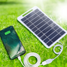 Imagem da oferta Painel solar de 2w 5w com usb à prova d'água caminhadas ao ar livre e acampamento bateria portátil banco de carre