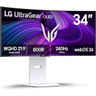 Imagem da oferta Monitor Gamer LG UltraGear OLED Curvo 34" 34GX90SA-W 240Hz