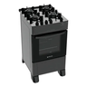 Imagem da oferta Fogão 4 Bocas Atlas Mônaco Top Glass com Mesa de Vidro e Acendimento Automático Preto Bivolt