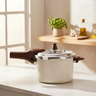 Imagem da oferta Panela De Pressão Brinox Pressure 4,2l Ø20 X 14,5 Cm Vanilla Baunilha