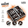 Imagem da oferta Kit Cortador De Unha Portátil Estojo Alicate Manicure 12 Pç - Desencravador De Unha Manicure
