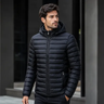 Imagem da oferta Jaqueta Masculina Puffer Corta Vento Bobojaco Blusa De Frio Preto Gg