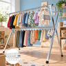 Imagem da oferta Varal De Chão Roupas Dobrável Grande Aço Inoxidável Hikuca