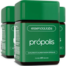 Imagem da oferta 3 POTES de PRÓPOLIS VERDE com 1000mg por Dose - Extrato com Máxima Concentração e Biodisponibilidade - 60 Cápsulas