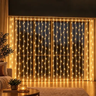 Imagem da oferta Cortina 500 Leds Branco Quente Fixa E Funções Aprova D'água