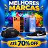 Imagem da oferta DOMINGO DE OFERTAS! Nike, Samsung, JBL e Apple com até 70% OFF!